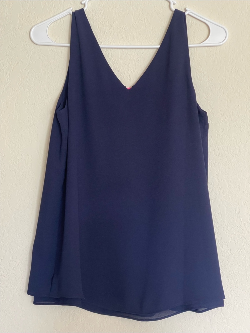 Lilly Pulitzer Florin Reversible Tank True Navy Size XXS - Picture 4 of 15